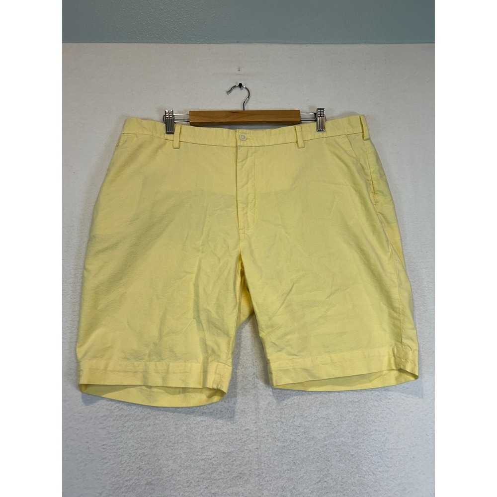 Polo Ralph Lauren Mens Classic Fit Chino Shorts Yellow Cotton Size 40